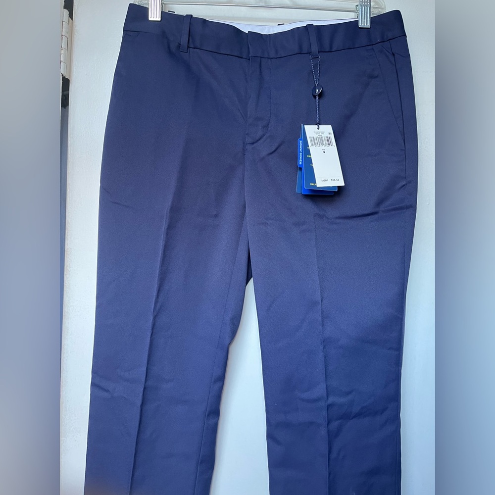 Brand new with tags Ralph Lauren Navy Blue Trousers.